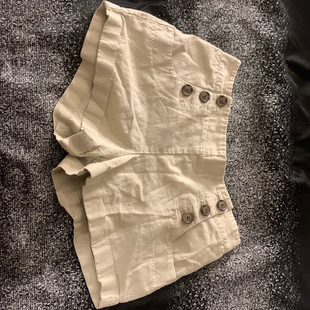 High waisted shorts